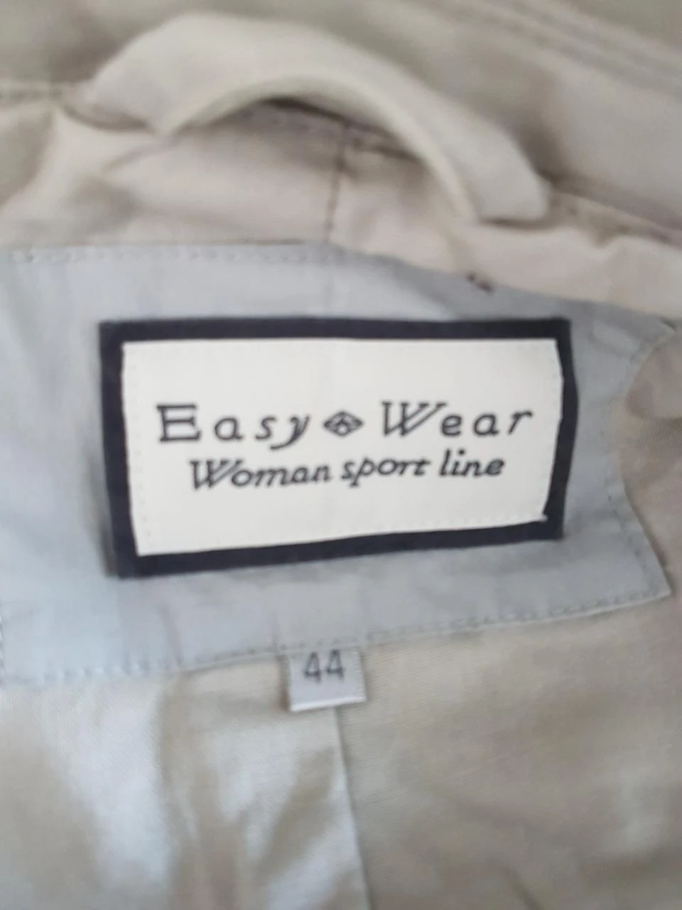 ✨Middellange beige trenchjas 100% katoen Easy Wear (El Corte Inglés) - M – photo 5